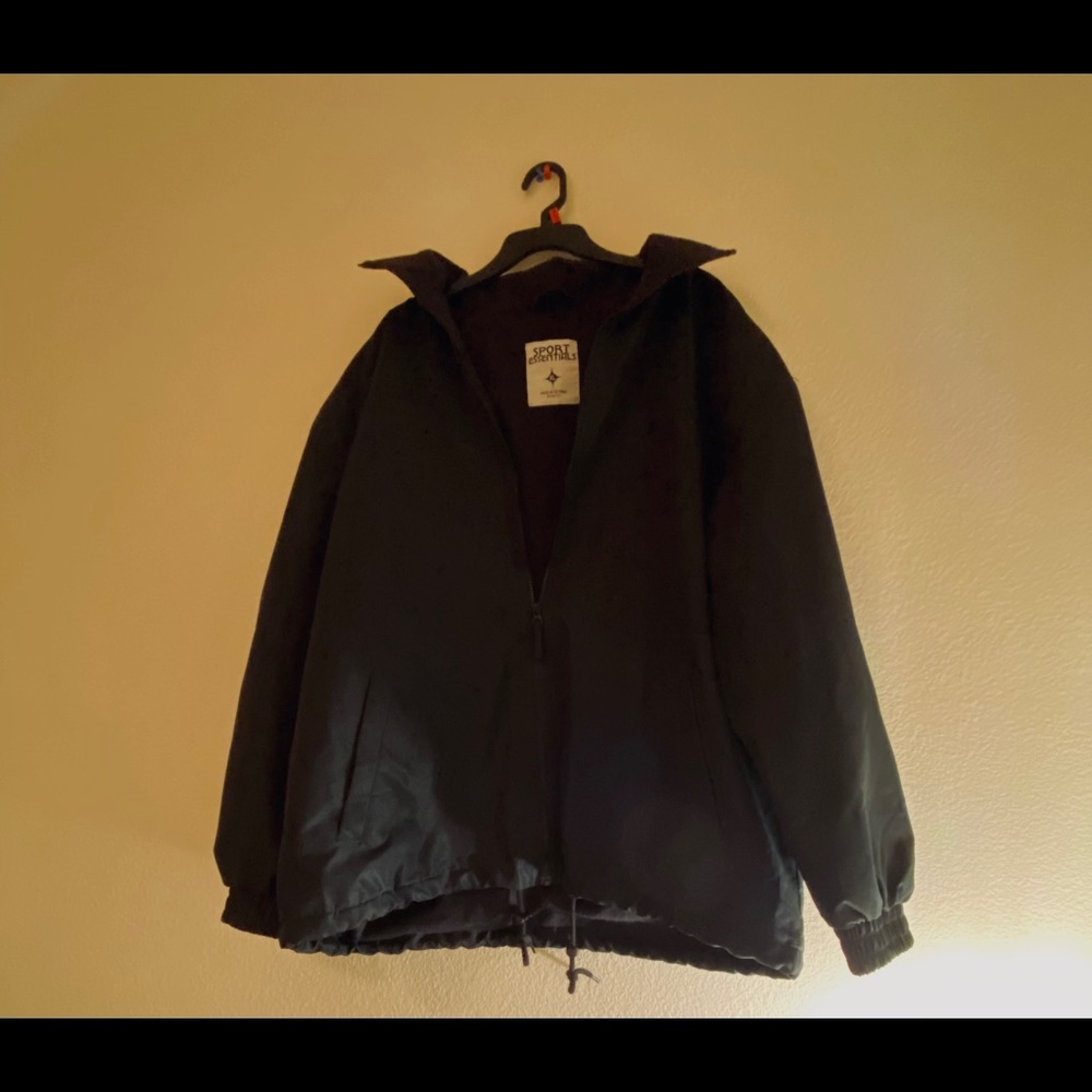 Sport Essentials warm black jacket